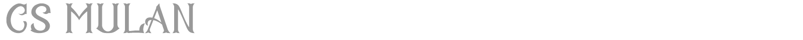 CS Mulan font preview